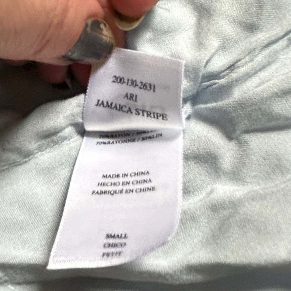 RAILS ARI DRESS IN JAMAICA STRIPE linen blend - Picture 11 of 13